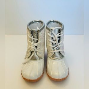 Toddler Glittery Rain Boots